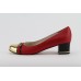 CHANTAL MARIE piros női bőr cipő